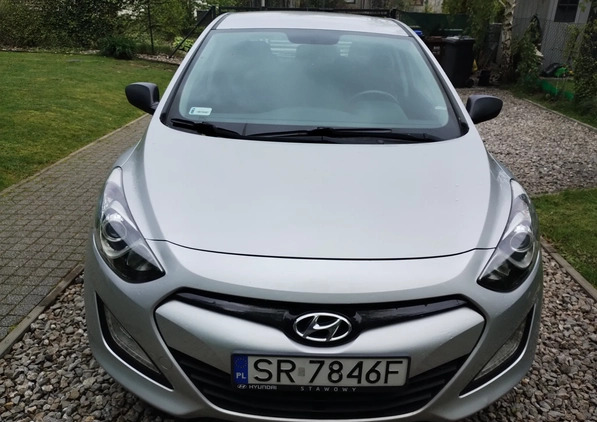 Hyundai I30 cena 32000 przebieg: 126800, rok produkcji 2013 z Rybnik małe 79